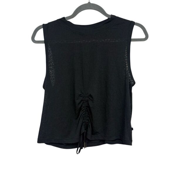 Lululemon black sheer tank size 4 - Picture 2 of 3